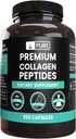 PURE ORIGINAL INGREDIENTS Marine Collagen (365 Capsules) No Magnesium Or Rice Fillers, Always Pure, Lab Verified