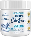 Liposomal Bovine Colostrum Powder Suplemento 2500 mg, Absorción Superior que Colostrum Bovino Regular (60 Servimientos)