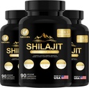 35450MG puro Shilajit Suplemento - Himalayan Organic Shilajit for Men &amp; Women Maximum Potency Shilajit for Enhanced Energy and Immune Support 270 Veggie Capsules