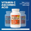 MAJOR Vitamina C-500 mg Ácido Ascórbico - Nueva Fórmula - Vitamina C Tabletas - Suplemento dietético - 300 Conde (1 Pack)