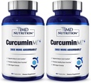 1MD Nutrition CurcuminMD Plus - Turmeric Curcumin with Boswellia Serrata - 285x Más Absorbable tención Joint Stiffness, Muscle Recovery, and Mood Support ← 120 Capsules (2-Pack)