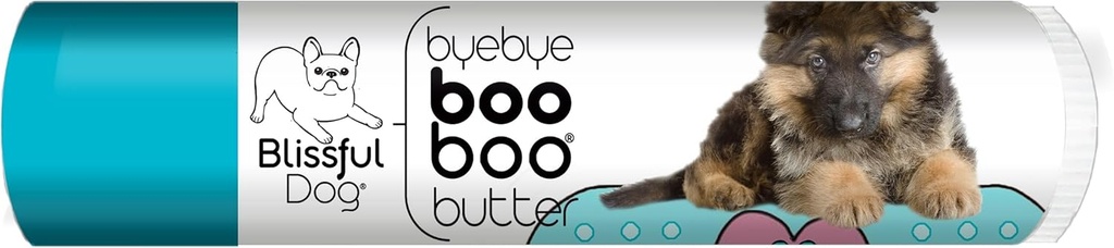 El perro feliz .15 oz Tube Alemán Shepherd Booboo Butter