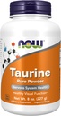 AHORA Suplementos de alimentos, Taurine Pure Powder, Nervous System Health*, Amino Acid, 8-Ounce
