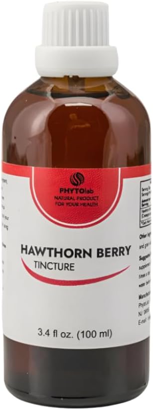 PhytoLab Hawthorn Tincture 3.4 fl oz (100 ml)