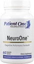 Pacientes One NeuroOne tención Suplemento para apoyar la memoria, la cognición, el humor y el foco* tóxico con citicolina, Acetyl-L-Carnitina, Gingko y Más peru 60 cápsulas