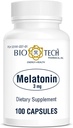 Bio-Tech Pharmacal Melatonin (3mg, 100 Capsules)