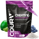 COURA Creatine Monohydrate Lemon-Berries Flavor - 450g - Suplemento Deportivo - Fuerza y resistencia - Ideal para entrenamientos intensos - Gluten Gratis - Botella Gratis