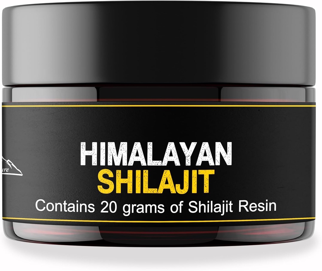Genérico SHILAJIT - Himalayan Fuente Shilajit Resin for Hombres y Mujeres Soportan natural y la mayoría de las personas sometidas a torturas de terceros Lab testó durante 60 días Sun se encargó de vivir con calmando a Spoon sometido 20 gramos.