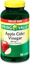 Apple Sider Vinegar, 450mg, 250 Capsules Relación calidad/precio Dietario Suplemento gratuito, Azúcar gratis, Lactose Gratis ← Apple Cider Vinegar by Spring Valley