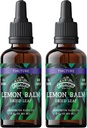 Limón Balm Tintura - Sustancias de limón orgánico - Extracto de limón - Hecho en EE.UU. - Orgánica 4 Fl Oz