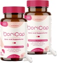 BoriCap - Boric Acid Suppositories for Women - 600 mg - Vaginal Health & Balance, Itch " Odor - Natural Relief - Feminine Hygiene Products - Made in USA by Heale - 90 Capsules