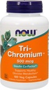 AHORA Alimentos - Tri-Chromium 500 mcg. - 180 cápsulas vegetarianas