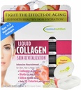 Revitalización de la piel del colágeno líquido Suplementos dietéticos 10 Tubos líquidos con el caso de la píldora