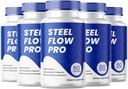 Acero Flow Pro Capsules, Prostat Health Supplement Pills - Maximum Strength, soporta la salud de próstata, All Natural Formula Pack de 5 (300 cápsulas)