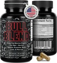 Alimentos Salvajes Fórmula Vitality Hombre – Suplemento Bovine de Grass " Beef Liver Capsules with Testicle, Prostate, Whole Bone ← Primal y Carnivore Diet Aprobado ← Organ Meat Capsules (30-Day Supply)