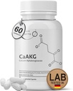 Suplemento de CaAKG (Alpha Ketoglutarate) (1.000 mg por 2 Capsule Serving, 60 cápsulas). Supports Cellular Energy