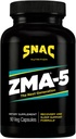 SNAC ZMA-5 Suplemento de ayuda para dormir, promover la recuperación muscular " Crecimiento, apoyo inmunitario " , sueño restaurativo con zinc, magnesio " 5-HTP, entrenamiento post, antes de cama suplementos ZMA 90 cápsulas vegetales