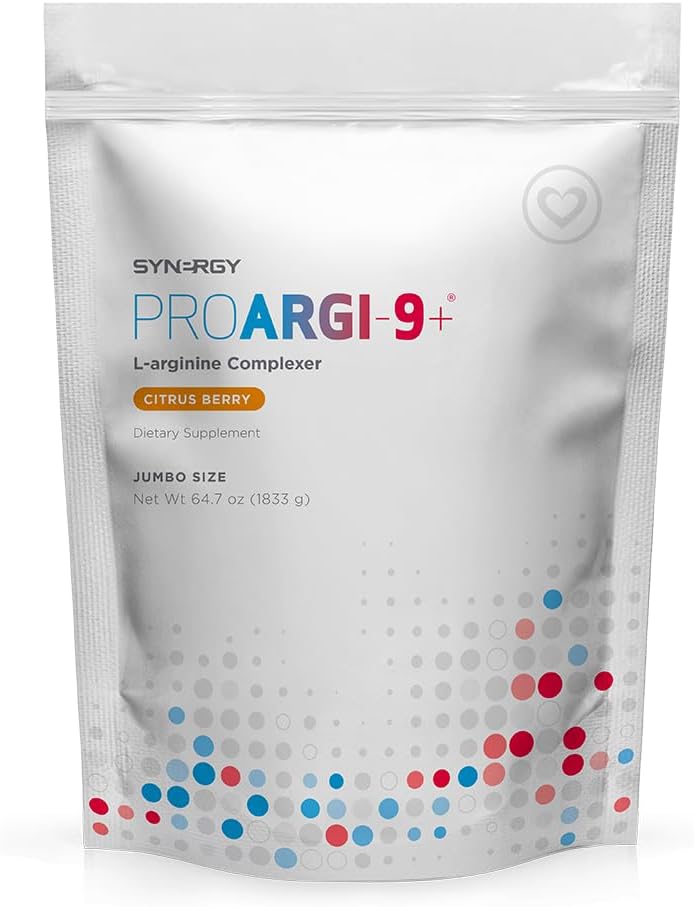 Synergy ProArgi-9 Plus L-Arginine Complexer Dietary Supplement - Citrus Berry Jumbo - 64.7 Oz