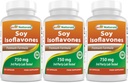 Best Naturals Soy Isoflavones 750 mg 120 Capsules (120 Count (Pack of 3))