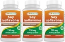 Mejores Naturales Soy Isoflavones 750 mg 120 Capsules (120 Conde (Pack of 3))