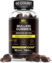 EFFECTIVE NUTRA 9in1 Mullein Gummies ANTE Lung and Sinus Support for Cleanse, Clarity, and Relief ← Vegan, Gluten-Free, Non-GMO Supplement ← Natural Berry Flavor, 45-Day Supply, Made in USA (90ct)