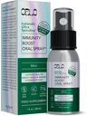 Orlo Immunity Boost Suplemento Multivitamínico para Adultos Spray - Spirulina, Complejo Bioactivo de Vitamina B, Metilcobalamina B12, Vitamina D3 - Energía, Cerebro &amp; Salud Inmunitaria (hasta 60 Servings)