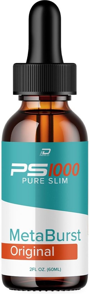 Metaburst PS1000 Pure Drops Liquid Supplement - PS1000 Metaburst Liquid Drops, PS1000 Original Metabolic Support Supplement, PS1000 Pure Metaburst Reviews (1 Pack - 1 Month Supply)