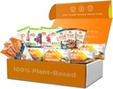 PROBAR – Empaquetado de arranque con base vegetal - Sin gluten, sin gluten, Snacks saludables, de alta proteína - Energía natural para el senderismo, Ciclismo, Camping, Snowboarding, Esquí (14 Conde)