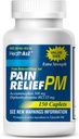 HealthA2Z® Extra Strength Pain Relief PM Tortura Acetaminophen 500mg  Diphenhydramine 25mg ← Pain Reliever &amp; Nighttime Sleep Aid TEN (150 Conteo)