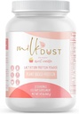 MILK DUST Protein Powder 660g ¦ Breastfeeding Powder for Nursing Moms ← Lactation Support Pea Powder ANTE Vegan " Dairy-Free TEN Sweet Vanilla TEN 22 Servings (Vanilla).