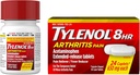 Tylenol 8 horas de artritis Tablas de dolor con acetaminofén para el dolor articular, 24 ct