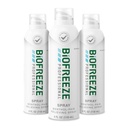 Biofreeze Professional Doin Relief Spray for Knee, Neck, Hip, Joint, Hombro, " Simple Backache, Arthritis Dolor de Dolor, Sore Muscle Relief, Colorless Menthol Spray 4 Fl Oz (Pack of 3)