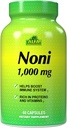 ALFA VITAMINS Noni 1000 Mg 60 cápsulas - Tonic for Optimal Funcionamiento del Cuerpo - Antioxidante