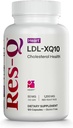 Res-Q LDL-XQ10 (antes LDL-X) Red Yeast Rice y CoQ10 Suplemento,120 cápsulas