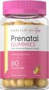 Carlyle Prenatal Gummies for Women  durable with DHA ' Folic Acid Silencio 60 Conde Silencio Fruit Flavor ← Non-GMO, Gluten Free Supplement