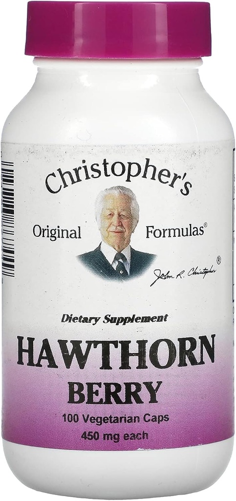 Hawthorn Berry 100 cápsulas