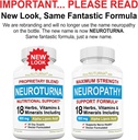 (3 Pack) Neuropatía Soporte Suplemento con 600 mg Ácido Lipoico alfa - Benfotiamina, Periférica, Pieza, Manos Dedos Legs, Mejor Máxima Fuerza Vitaminas Renovaciones Naturales - 360 Caps, 90 Días
