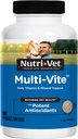 Nutri-Vet Multi-Vite Chewables for Adult Dogs, Daily Multivitamin & Mineral Supplement for Overall Health, Immune Support, and Balanced Nutrition, 180 Count