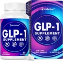 GLP-1 Suplemento, con naturalmente GLP1 Suplemento Probiótico para Hombres, Hops & Green Tea Extract, GLP 1 Suplementos para Gut, Energía, GLP-1 &amp; Salud general - 60 cápsulas