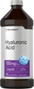 Horbäach Liquid Hyaluronic Acid Suplemento TEN 100 mg TEN 16 oz TENIDO Berry Flavor mezclado TENIDO Non-GMO y Gluten Free Formula