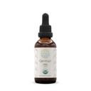 Gentian B60 Extracto herbario libre de alcohol Tintura, gotas líquidas concentradas Natural USDA Organic Gentian (Gentiana Lutea) Root seco (2 fl oz)
