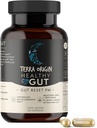 TERRA ORIGIN Healthy Gut Reset PM TENIDO 60 Veggie Capsules ← Natural Sleep Aid Supplement for Sleep & Wake Cycles ← GABA, L-Tryptophan, Melatonin, L-Glutamine, Licorice Root, Slippery Elm Root