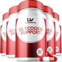 5 Pack - Glycogen Support, Wonderfix Glycogen Control Advanced Formula, Glycogen Capsules, Glycogen Fix with Powerful Ingredients, 30 Capsules Por Bottle for 150 Days