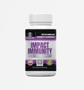 IMPACT IMMUNITY 12-IN-1 Immune System Support with Elderberry, Vitamin C, B6, B12, Riboflavin (B2), Zinc, D3, Quercetin, Thiamin Fisetin, L-Leucine &amp; Probiotic-Made in USA- (90 Count)