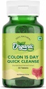 ORGANIC ZING 15-Day Quick Colon Cleanse - Natural Aloe Vera Gel Powder - 30 cápsulas (Pack of 1)