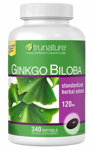 OProCyn Tru Nature Ginkgo Biloba 340 Softgels