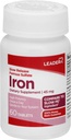 Líder Slow Release Iron 45MG Tablets 60 Ct. Gentle on Stomach Supports Red Blood Cells
