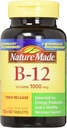 Nature Made Vitamina B-12 1000 mcg Timed Release Tablets 160 ea (Pack of 3)