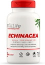 Full Life Echinacea Capsules - Suplementos dietéticos Herbal - Suplemento de Apoyo Inmunitario - Pilas de Echinacea Purpurea para Mujer y Hombre -Kosher, Gluten Gratis - 90 cápsulas de verduras