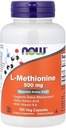 NOW Foods L-Methionine 500 mg 100 Caps